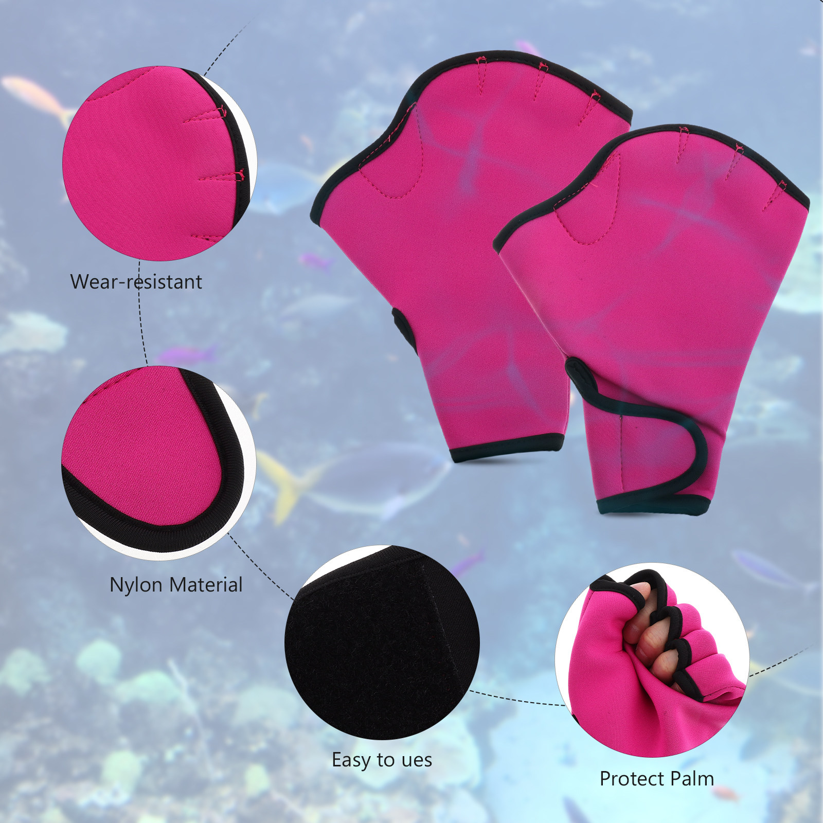زوج واحد من قفازات تدريب السبا - مراجعة Aquatic Sports And Scuba وسعره